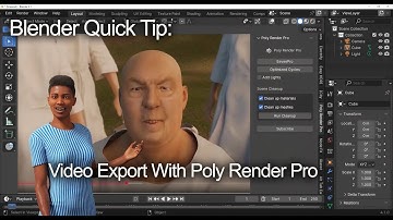 Blender Quick Tip: How to Render Video with the Poly Render Pro Addon