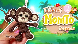 Amigurumi monkey crochet tutorial part 2 Spanish/English