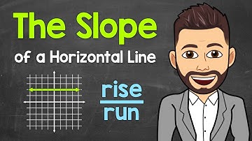 Slope of a Horizontal Line | Math with Mr. J
