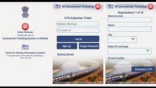 UTS Mobile App - Book Local Suburban Trains Easily on Mobile - Chennai,Mumbai,Delhi,Kolkata,Hyderbad screenshot 5