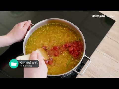 #HomeMade recipe: Greek red lentil soup • Simple Meals by Gorenje