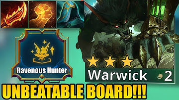 *STRONGEST* AUGMENT MAKES WARWICK THE BEST CARRY!!! | Teamfight Tactics Set 9 Ranked