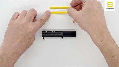 HARTING har-modular® Assembly instruction of a modular board-to-board connector - female