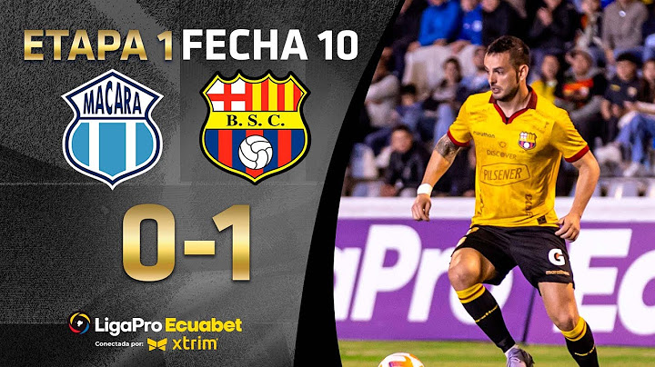 FULL SUMMARY: MACARÁ 0-1 BARCELONA | LIGAPRO ECUABET