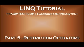 Link for all dot net and sql server video tutorial playlists http:/...