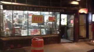 Last night of Bleecker bob record shop