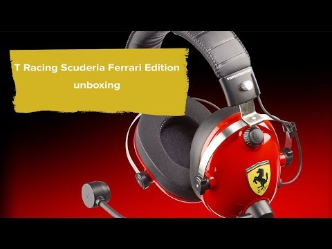 T Racing Scuderia Ferrari Edition - unboxing 