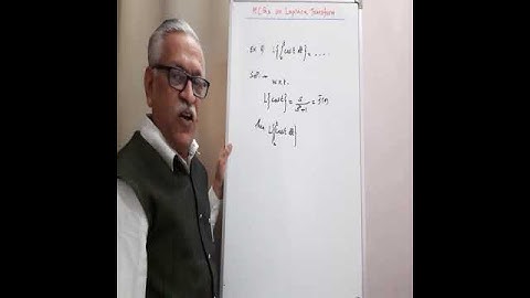 Laplace Transform of integration example #Shorts