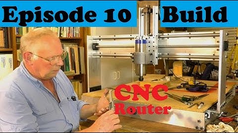 Episode 10 MAKE A CNC ROUTER WITH SIMPLE WOODSHOP TOOLS Z-AXIS and Spindle