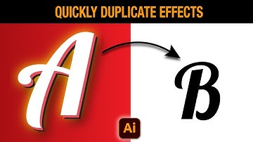 Copying and Pasting Effects in illustrator