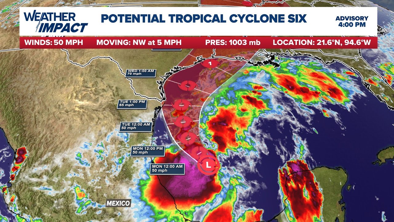 Tropical Storm Francine Intensifies, Headed for Gulf Coast as a ...