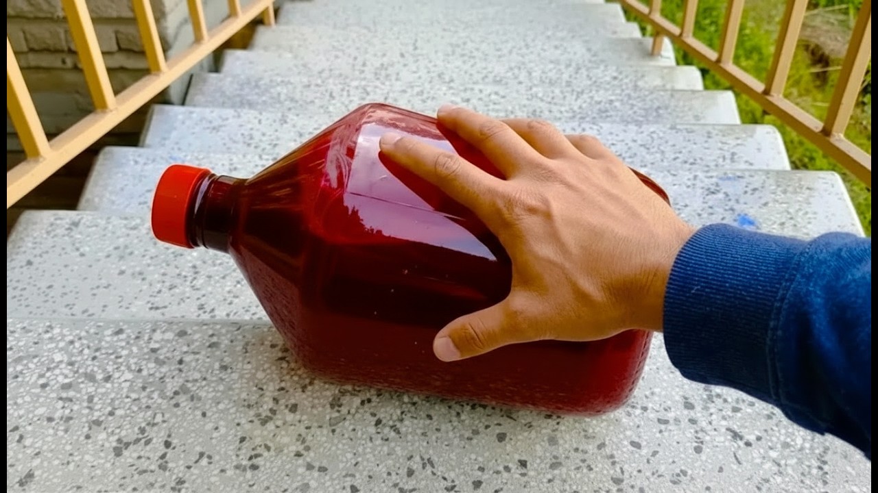 ⚠️ ASMR Breaking Glass Bottles on Stairs 🔥 | Super Satisfying Crunchy & Crushing Sounds!