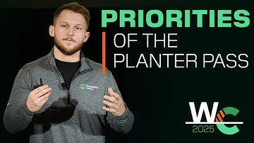 Priorities of the Planter Pass ‣ Precision Planting Winter Conference 2025