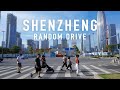 Shenzhen Downtown random drive 4K