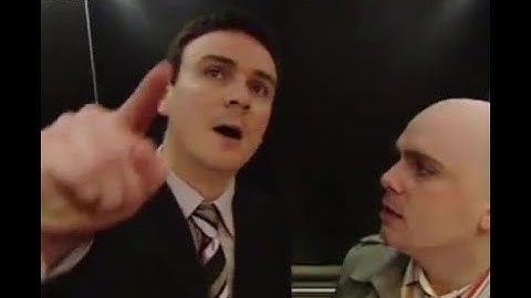 Voice Recognition Elevator or Lift in Scotland -  ELEVEN l Angry Scots in Elevator l Burnistoun