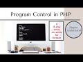Program Control in php | Tamil Explanation | Control statements in php | Internet Programming | Web