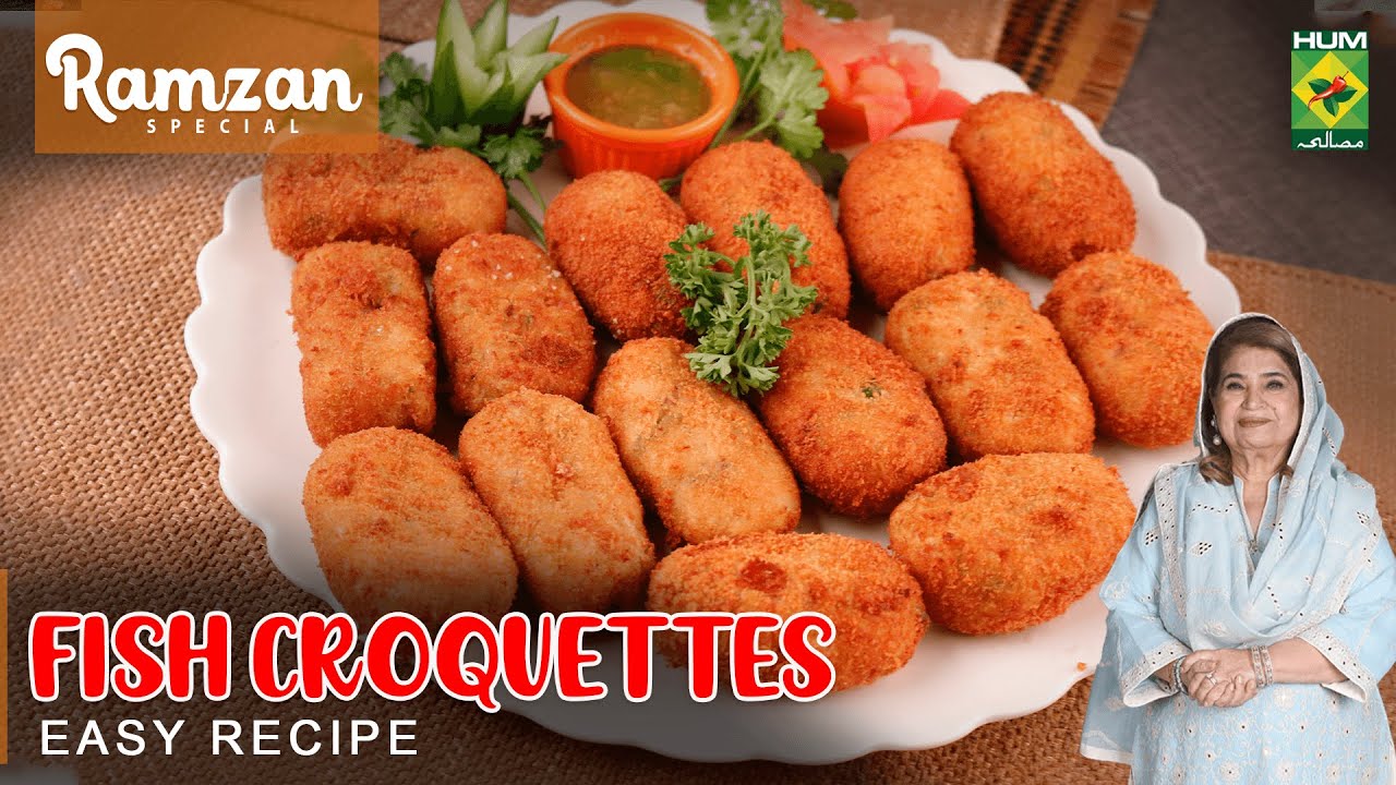Fish Croquettes Recipe - Chef Shireen Anwar - Masala Tv - YouTube