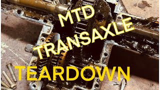 MTD Single Speed Transaxle Teardown