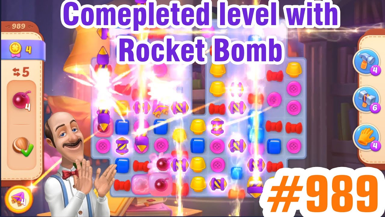 HOMESCAPES - Level 989 | Gameplay Walkthrough [By Playrix] - YouTube