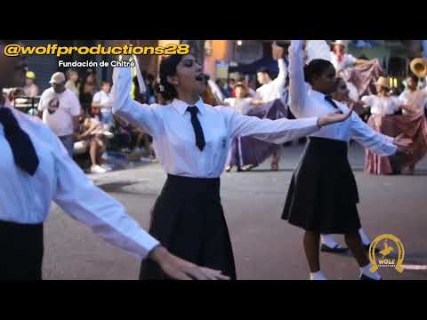 Banda del Colegio José Bonifacio Alvarado de Soná Veraguas "Desfile en Chitré" 19 octubre 2023