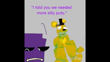 Sillies :)) #capcut #dayshiftatfreddys #dsaf #ibispaint #animatic