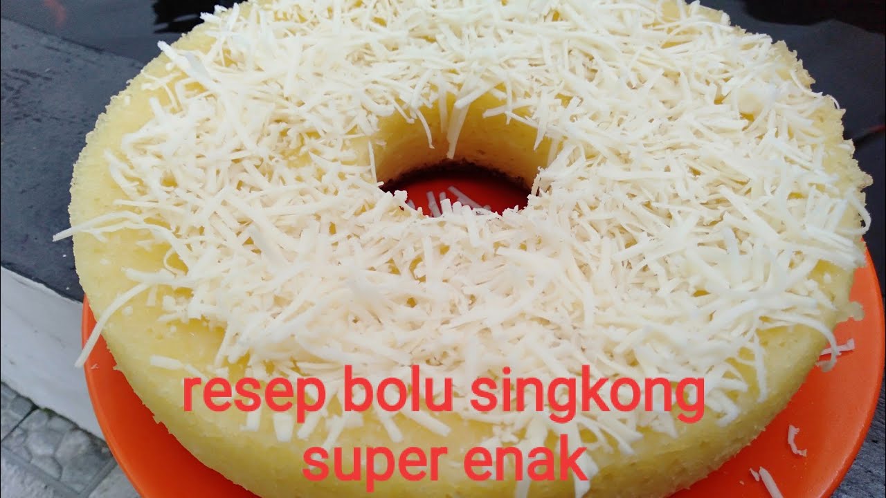 Resep bolu  singkong super enak  YouTube