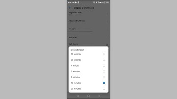 How to increase screen timeout in Tecno spark 7 , display setting