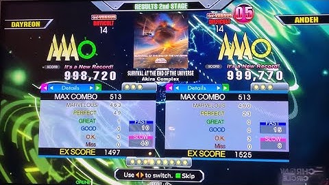 [DDR A3] SURVIVAL AT THE END OF THE UNIVERSE (DSP-14) 999,770 PFC