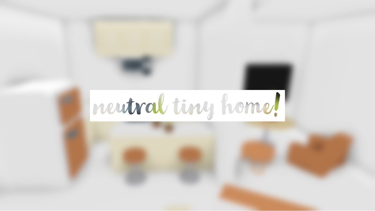 😁 Neutral Tiny Home 😁 Adopt Me