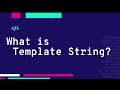 What is Spread Operator  What is Template String    JavaScript
