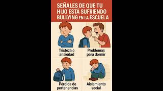 4 señales de que tu hijo está sufriendo acoso escolar