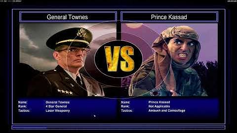 Laser VS Stealth (Hard) - C&C Zero Hour Speedrun