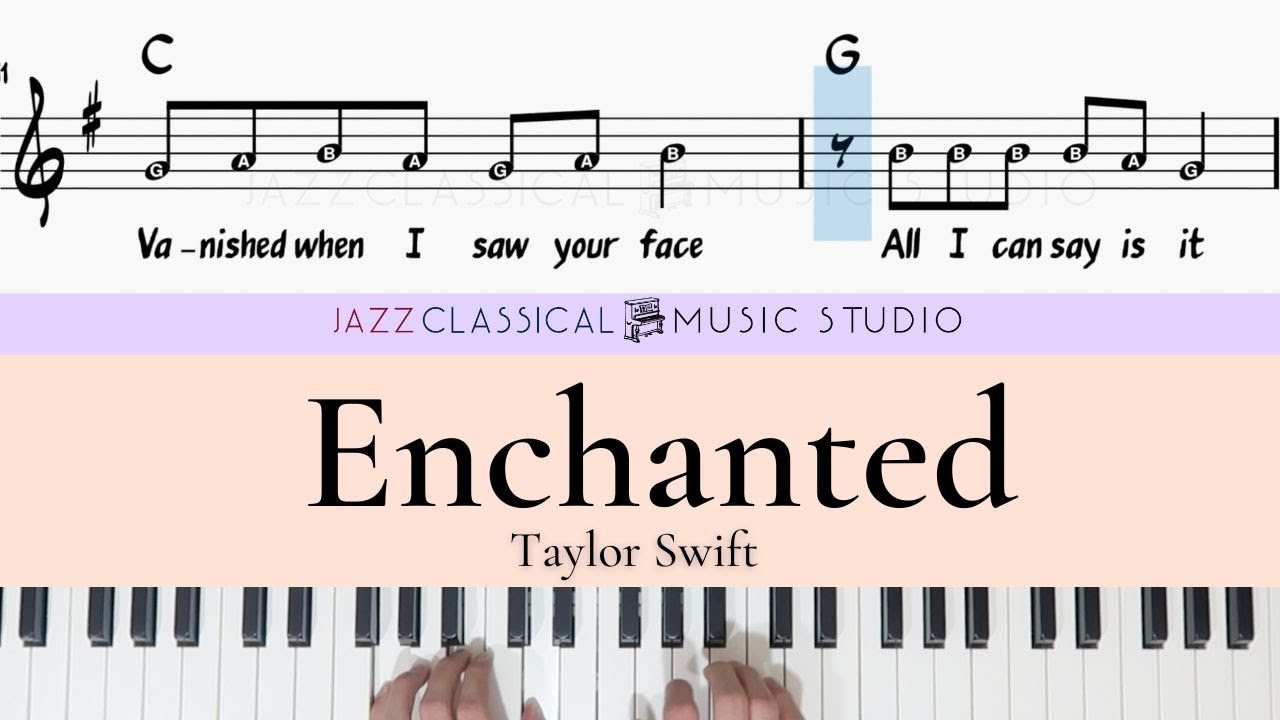 Taylor Swift - Enchanted | Course Preview | Piano Tutorial (EASY) - YouTube