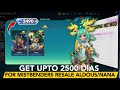 ❌DO NOT RUN OUT OF DIAMONDS FOR THE MISTBENDER EVENT| GET 2490💎 FOR THE EVENT✅