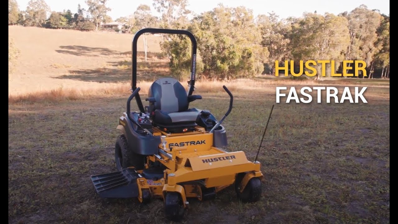 Hustler FasTrak Zero Turn - Strength, Durability & Power