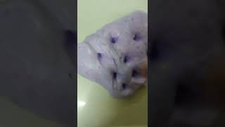 Lavender Frosting Slime ASMR #asmr #fun #diy #shorts