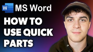 How to Use Ms Word Quick Parts (Full 2024 Guide)