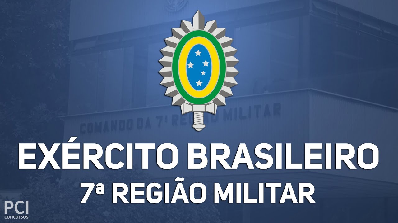 Exército 7ª Região anuncia editais de processo seletivo