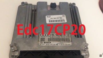 Reading Bosch Edc17CP20 using Ktag