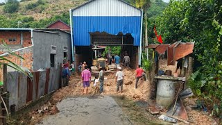 Landfill New Projectskill Dozer Komatsu Push Soil Clean Garbage Soil Into Forest 100% Complete