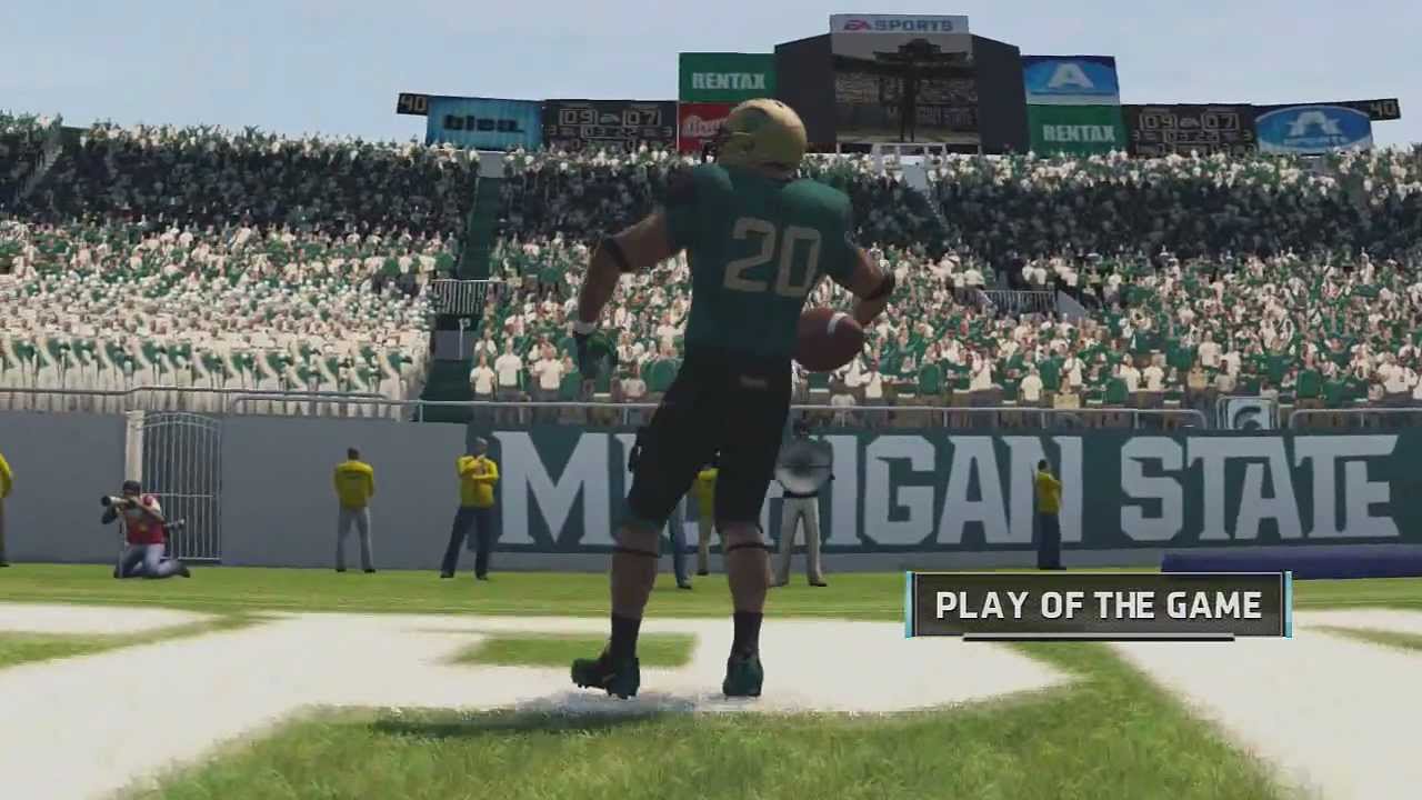 NCAA 13 YouTubers Online Dynasty: Y1W4 vs EMU