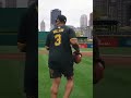 Russell Wilson & Andrew McCutchen play catch at PNC Park #steelers #nfl via @Pirates