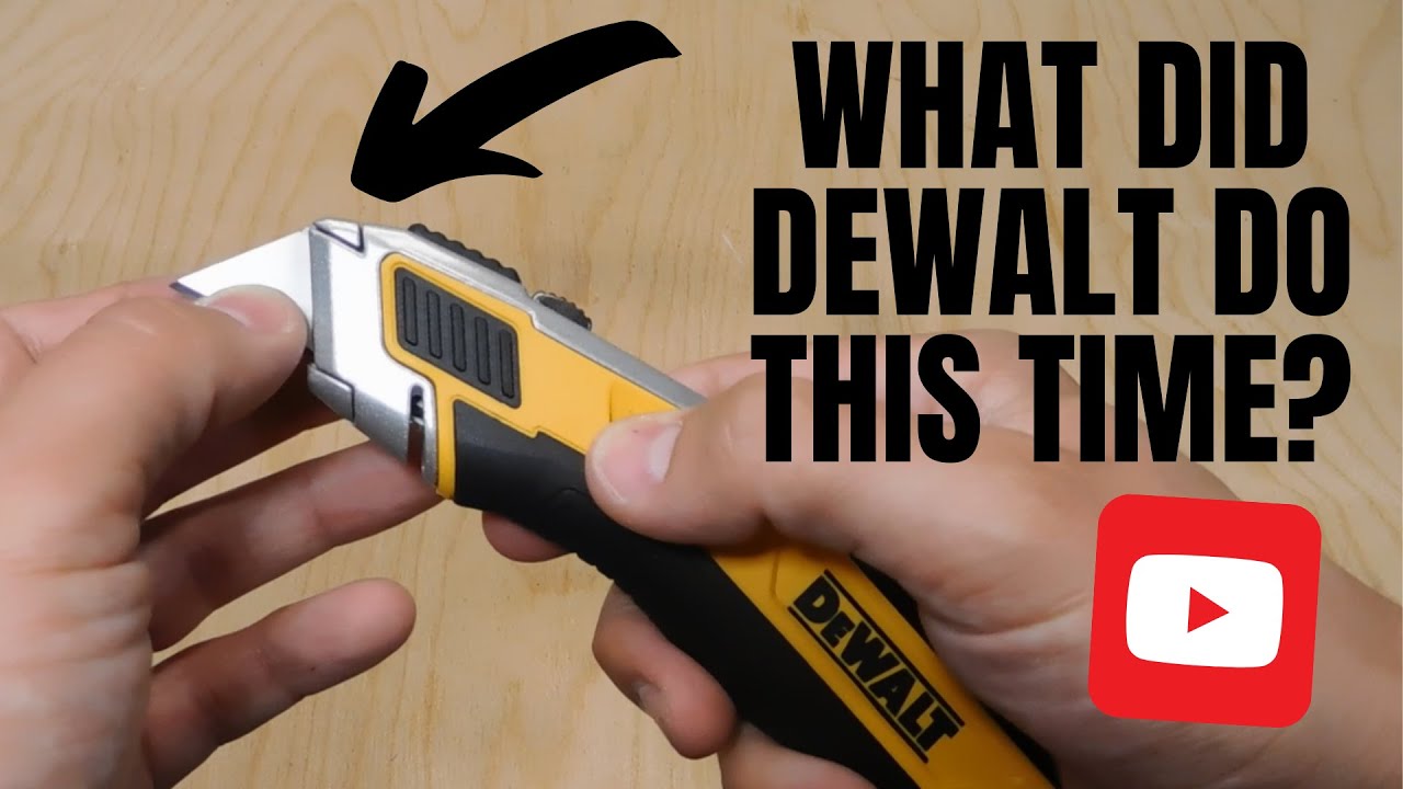 Cutter à lame rétractable Premium DeWALT DWHT10295