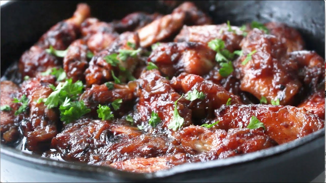 Spanish Sweet & Sticky Wings YouTube
