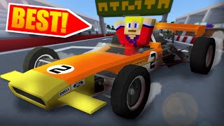 How To Get REALISTIC F1 Cars in MCPE 1.18! - Minecraft Bedrock Edition ( 60s F1 Cars Addon ) screenshot 3