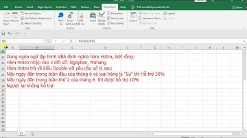 Ngôn ngữ vba (Visual Basic Applications)_Trường ĐH Nông Lâm_01