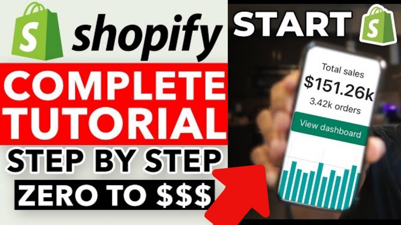 COMPLETE Shopify Tutorial For Beginners 2021   How To Create A Shopify Store From Scratch