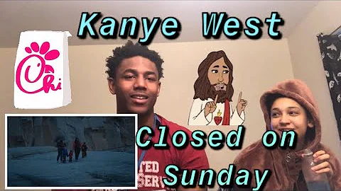 Kanye West - closed on Sunday (official music video) Reaction