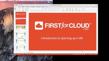 Learn How to Spin Up a Virtual Machine with First for Cloud