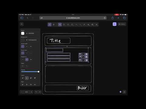 Designing UI components with Excalidraw (...and why life feels absurd)